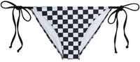 Black & White Checkered Full Coverage Scrunch Bottom image