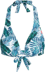 Tropical Palm Adjustable Halter Top image