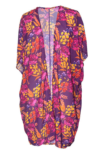 Waikiki Sunset Kimono Cover Up