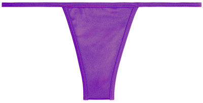 Organic Cotton G-String in Lilac