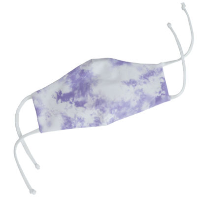 Purple Tie Dye Face Mask