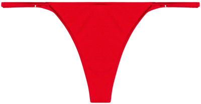 Red Brazilian Adjustable Banded Bottom