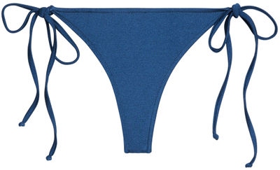 Navy Brazilian Thong Bottom