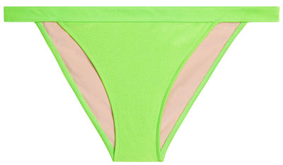Neon Green Full Coverage Mid-Rise Band Bottom