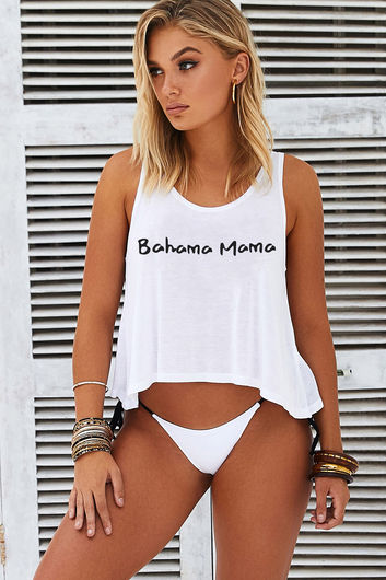 Bahama Mama Crop Tank