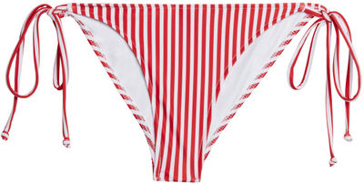 Red & White Stripes Classic Scrunch Bottom