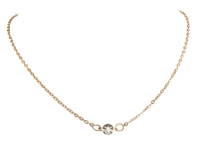 Rhinestone Pendant Necklace