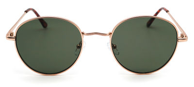 Billie Gold Round Sunglasses