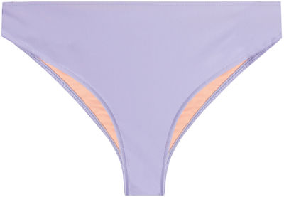 Lilac Full Coverage Mid-Rise Scrunch Banded Bottom