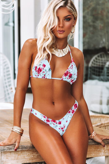 English Rose Triangle Top 