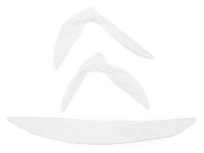 White Bow Tie (3 Pack)