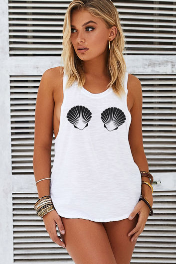 Mermaid Seashell Tank