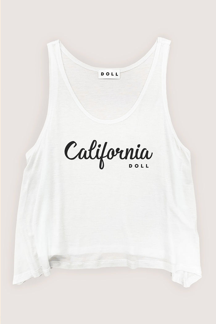 California DOLL Crop Tank image