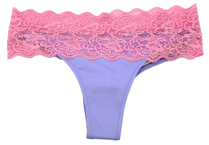 Lanai Lilac & Baby Pink Lace Classic Band Bottom image