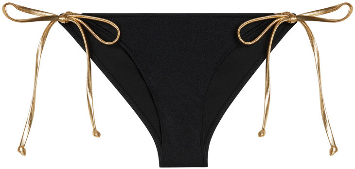 Black & Gold Classic Scrunch Bottoms image