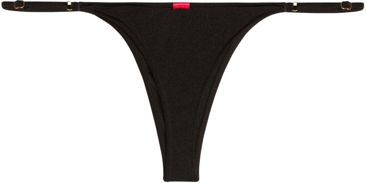 Black Brazilian Adjustable Banded Bottom image