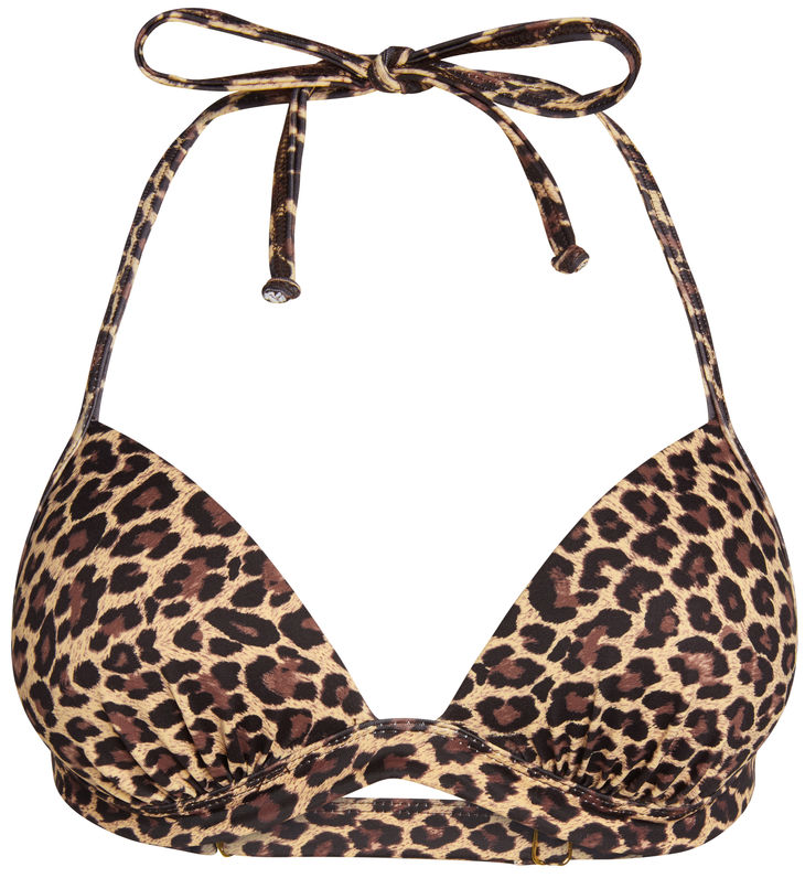 Leopard Push Up Bra Top image