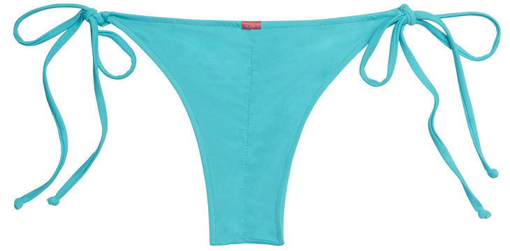 Aqua Micro Scrunch Bottoms image