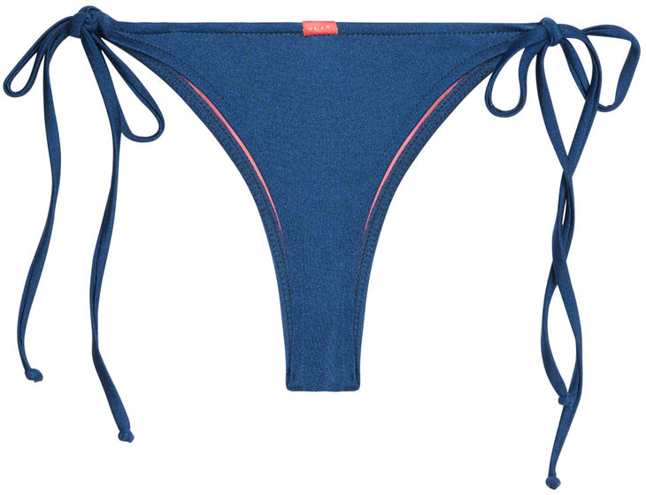 Navy Brazilian Thong Bottom image