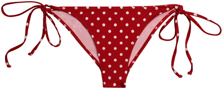 Red Polka Dot Classic Scrunch Bottom image