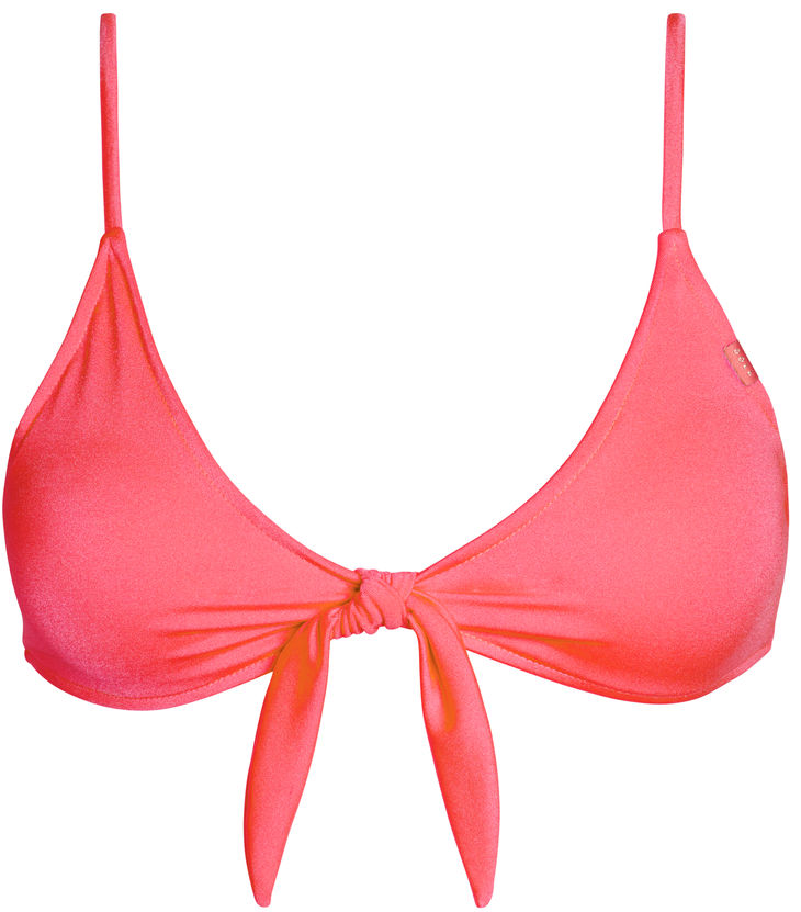 Neon Coral Bralette Top image