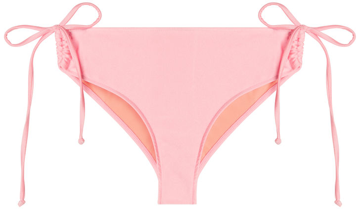 Baby Pink Full Coverage Mid-Rise Scrunch Bottom image