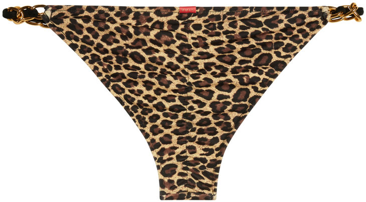Leopard Classic Bikini On a Chain Bottom image