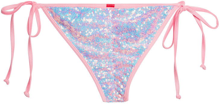 Cotton Candy Sequin Classic Scrunch Bottom image