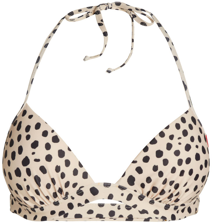 Cheetah Push Up Bra Top image