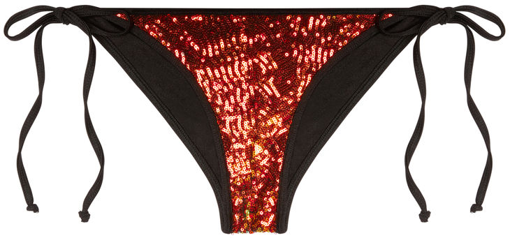 Sunset Mermaid Sequin Classic Scrunch Bottom image