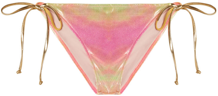 Sunset Tie Dye Shimmer Full Coverage Scrunch Bottom image