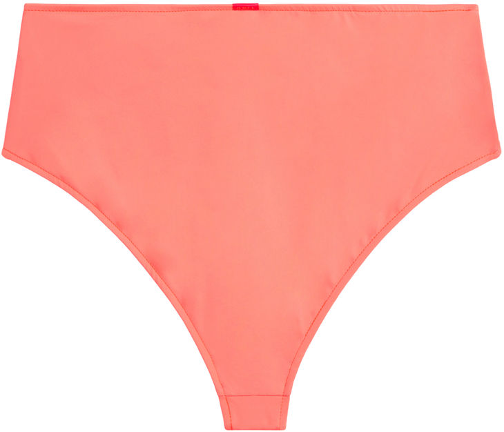 Salmon High Waist Bikini Bottom image