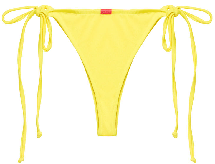Neon Yellow Brazilian Thong Bottom - DOLL
