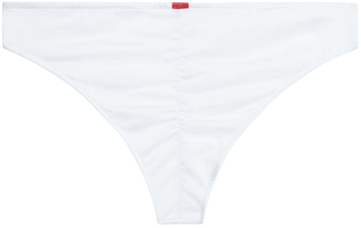 White Banded Classic Scrunch Bottom image