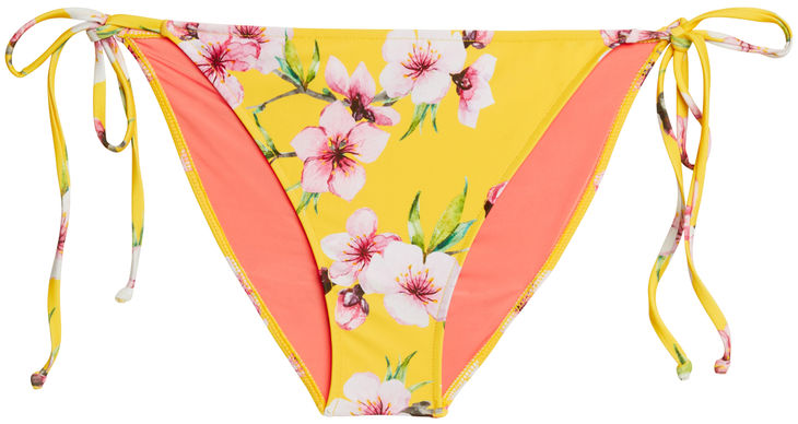Yellow Cherry Blossom Full Coverage Scrunch Bottom image