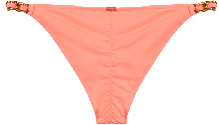Salmon Classic Bikini On a Chain Bottom image