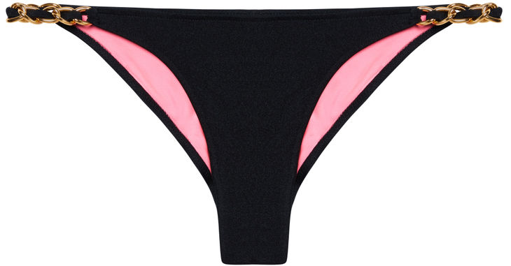Black Classic Bikini On a Chain Bottom image