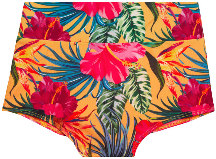 Waikiki Sunset Tropical Print High Waist Scrunch Original Bottoms image