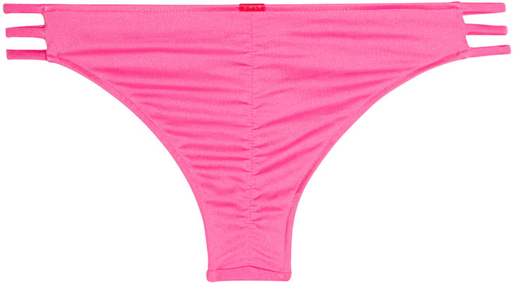 Neon Pink Triple Strap Classic Scrunch Bottoms image