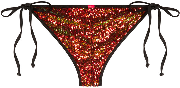 Sunset Mermaid Sequin Classic Scrunch Bottom image