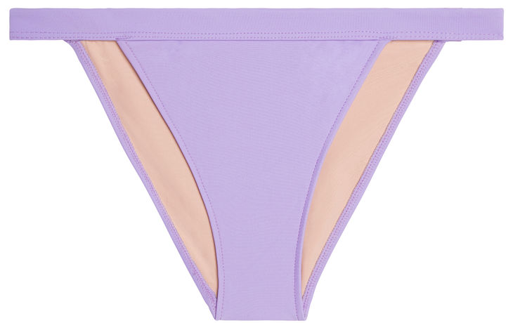 Lilac Full Coverage Mid-Rise Band Bottom image