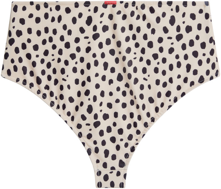 Cheetah High Waist Bikini Bottom image
