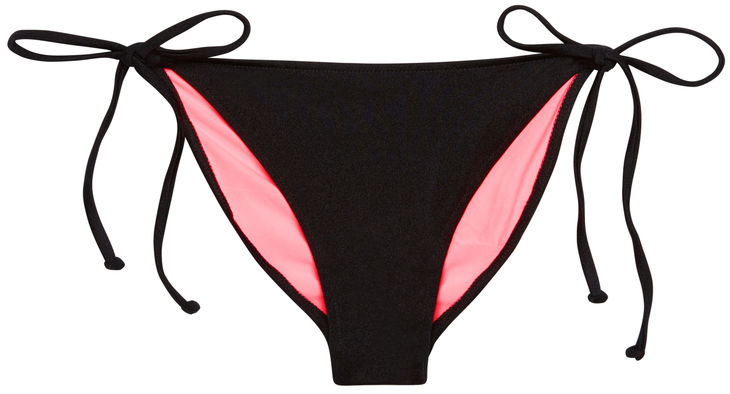 Black Full Coverage Scrunch Bottom image