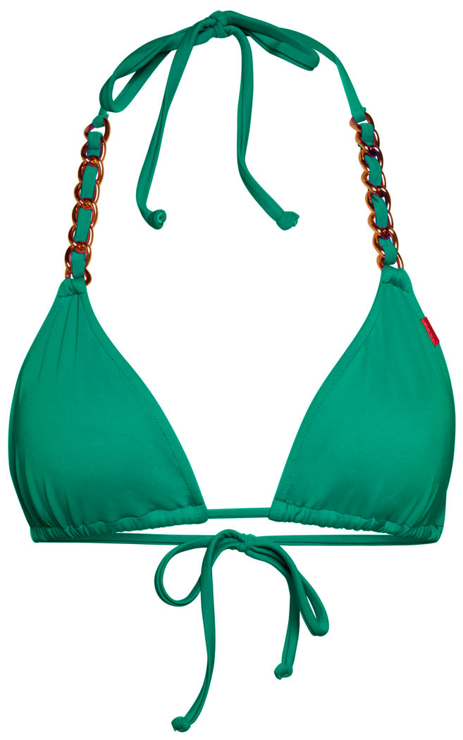 Emerald Triangle Bikini On a Chain Top image