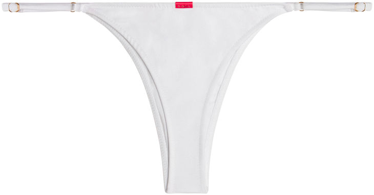 White Brazilian Adjustable Banded Bottom image