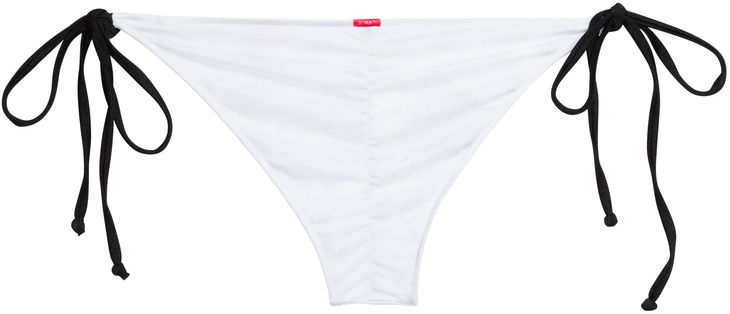 White & Black Classic Scrunch Bottoms image