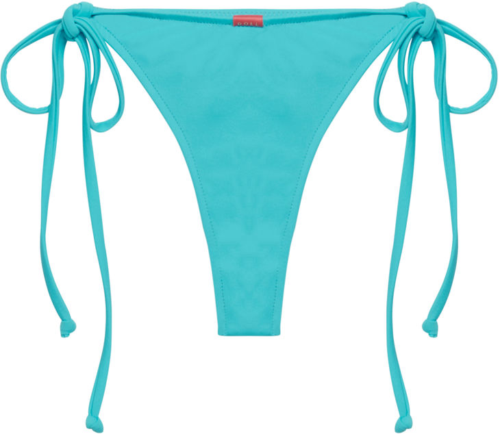 Aqua Brazilian Thong Bottom image