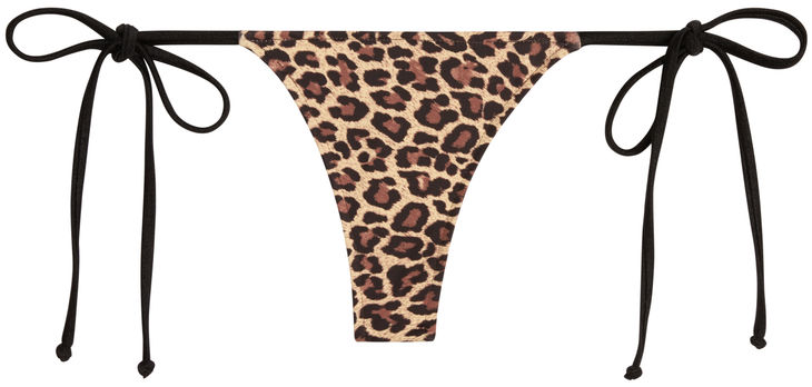 Leopard G-String Thong Bottom image