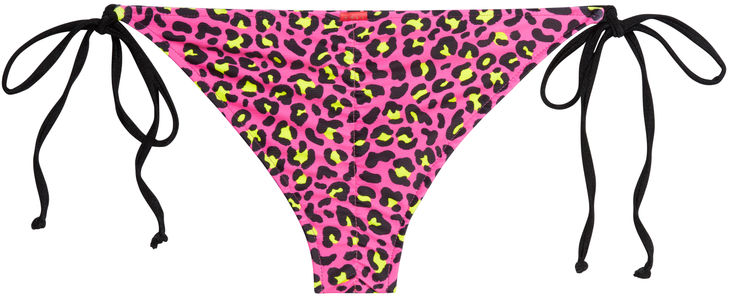 Neon Pink Leopard Classic Scrunch Bottom image