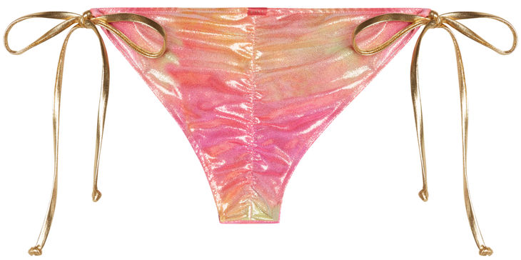 Sunset Tie Dye Shimmer Classic Scrunch Bottom image